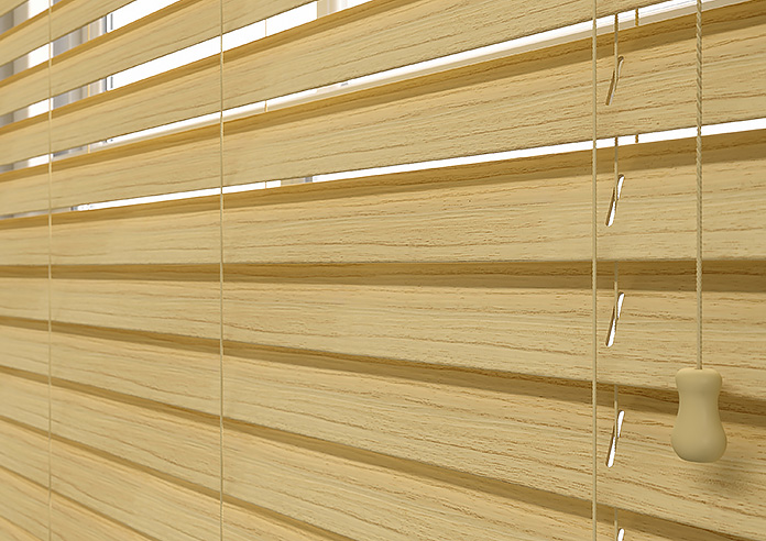 Ecowood, Golden Oak Fine Grain - Twist&Fit Venetian Blind - Image 4